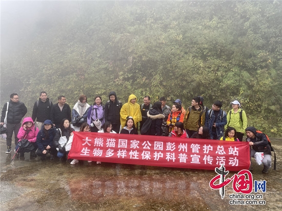 龍門山森林巡護體驗活動在大熊貓國家公園彭州片區(qū)舉行