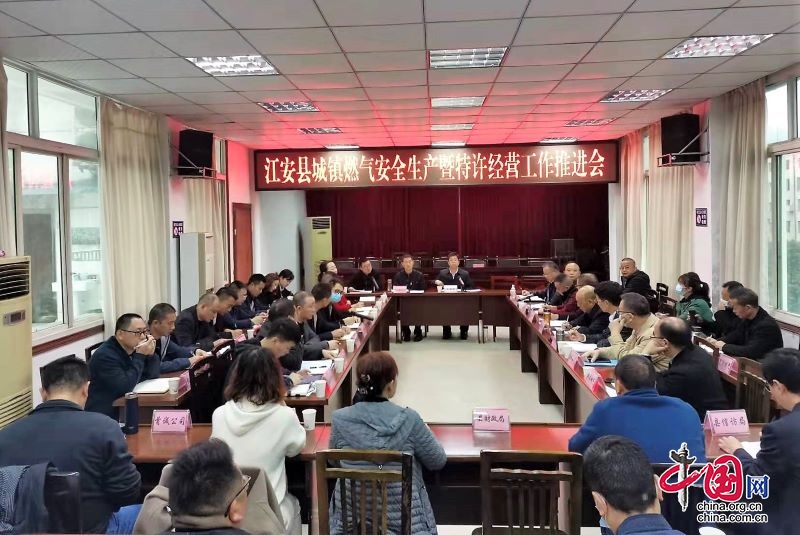 江安县召开城镇燃气安全生产暨特许经营工作推进会
