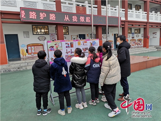 綿陽江油市青蓮小學開展“119”消防宣傳教育活動
