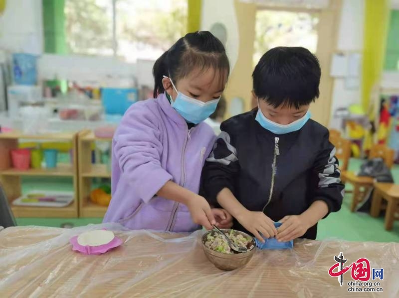 樂山市實驗幼兒園：立冬時節 餃子盛宴