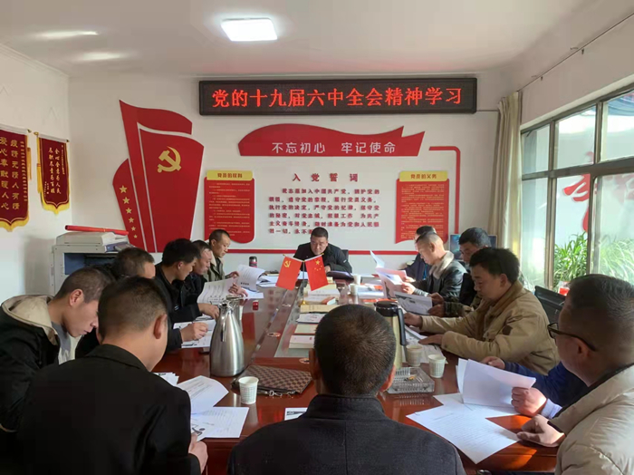 射洪市在藏农民工服务管理综合党委组织学习贯彻党的十九届六中全会精神