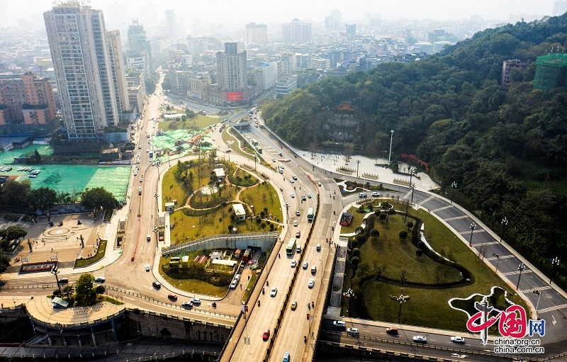 解决城市拥堵 提升城市形象——宜宾市翠屏区“北线岷江南段”改造提升项目即将全面完工