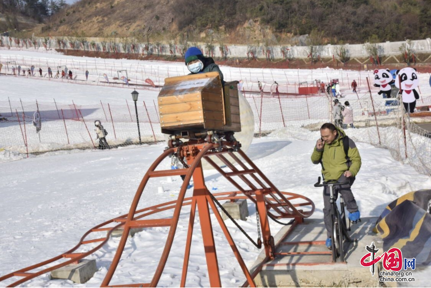 廣元朝天：冬奧會帶旺冰雪遊 “冰雪經濟”持續升溫