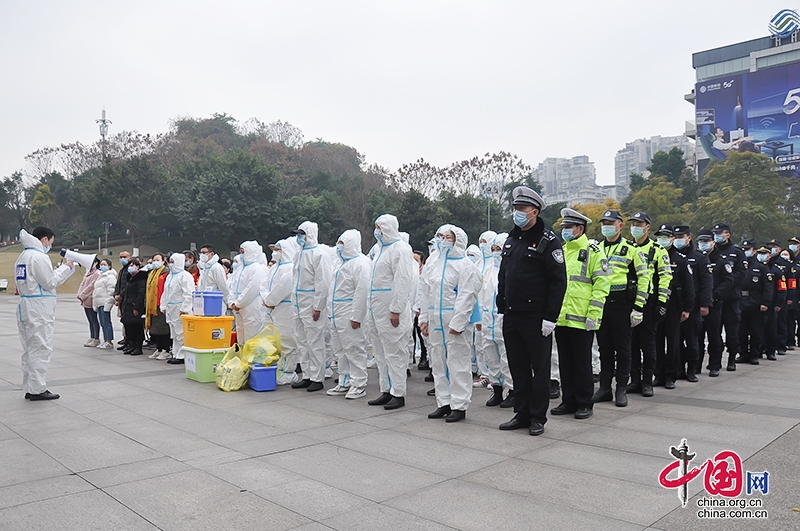 以练促战提升应急处置能力 自贡高新区举行疫情全链条双盲演练