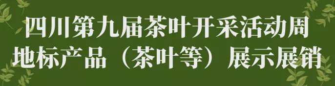 四川第九屆茶葉開采活動(dòng)周即將啟動(dòng)！亮點(diǎn)看這里