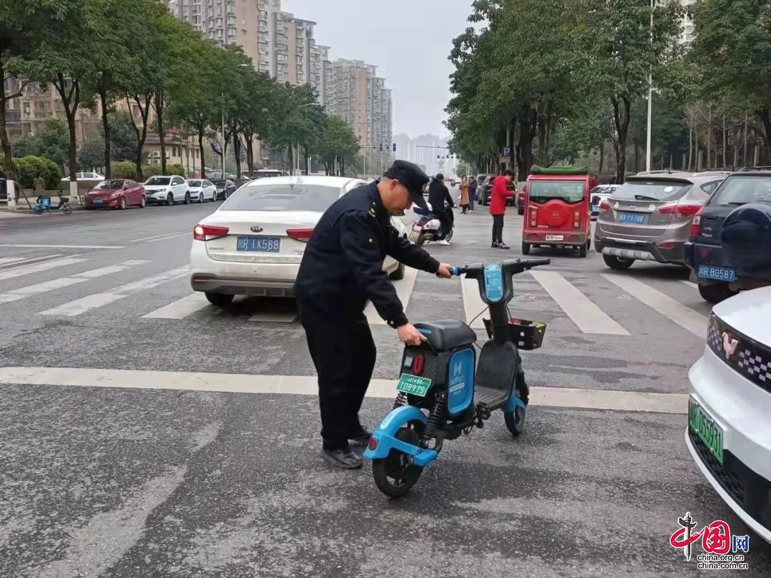 一年之計在於春 南充城管開展春季市容市貌整治行動