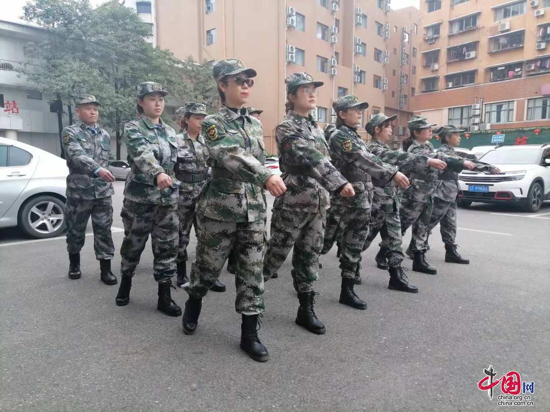 南充市退役軍人事務局：南充軍供站開展“秉承使命促保障·颯爽英姿展新風”軍訓活動