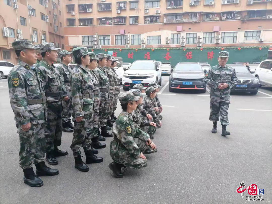 南充市退役軍人事務局：南充軍供站開展“秉承使命促保障·颯爽英姿展新風”軍訓活動