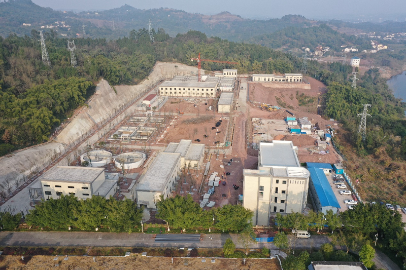  投资2.3亿元广安花园第二水厂建设进入扫尾阶段 预计今年4月底试运行