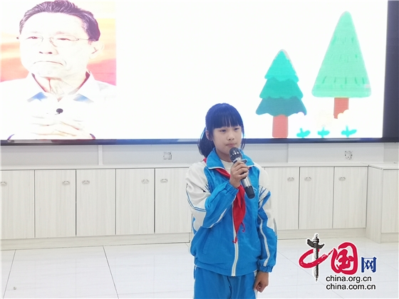綿陽江油市花園小學舉行愛國主義講故事比賽