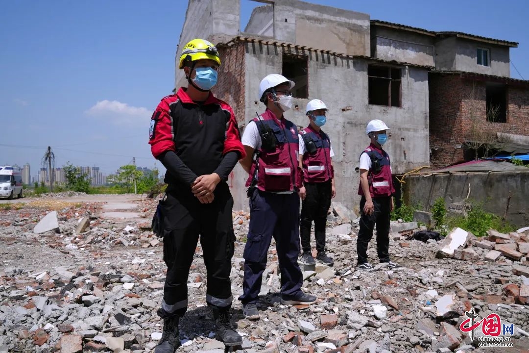 南充退役军人红翼应急搜救队参加2022年度地震救援培训和实战拉练
