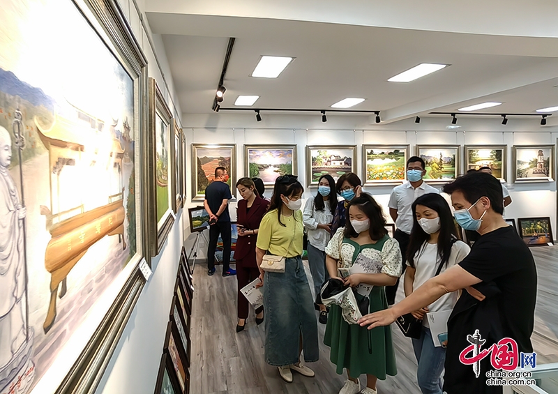 自贡市富顺县举办“乡村振兴、魅力富顺”公益绘画美术作品展