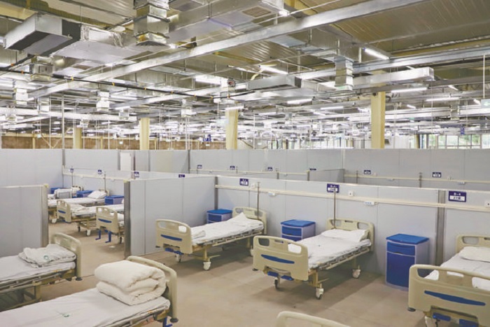 廣安方艙醫院正式啟用 設置病床1040個，首批收治11人