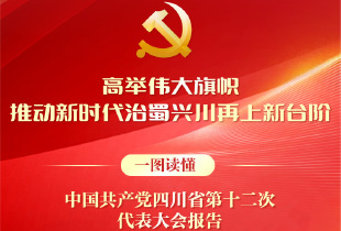一圖讀懂丨中國共産黨四川省第十二次代表大會報告