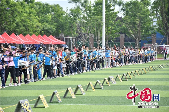 追逐夢想 運動成都 2022年成都市青少年射箭錦標賽在新川外國語學校舉行