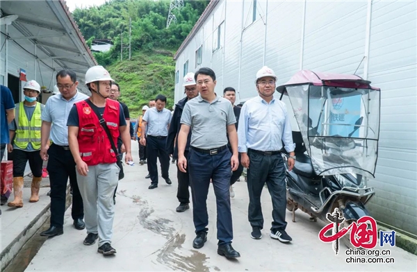 雅安市副市長于進川到天全調研督導防汛減災、地質災害防治工作