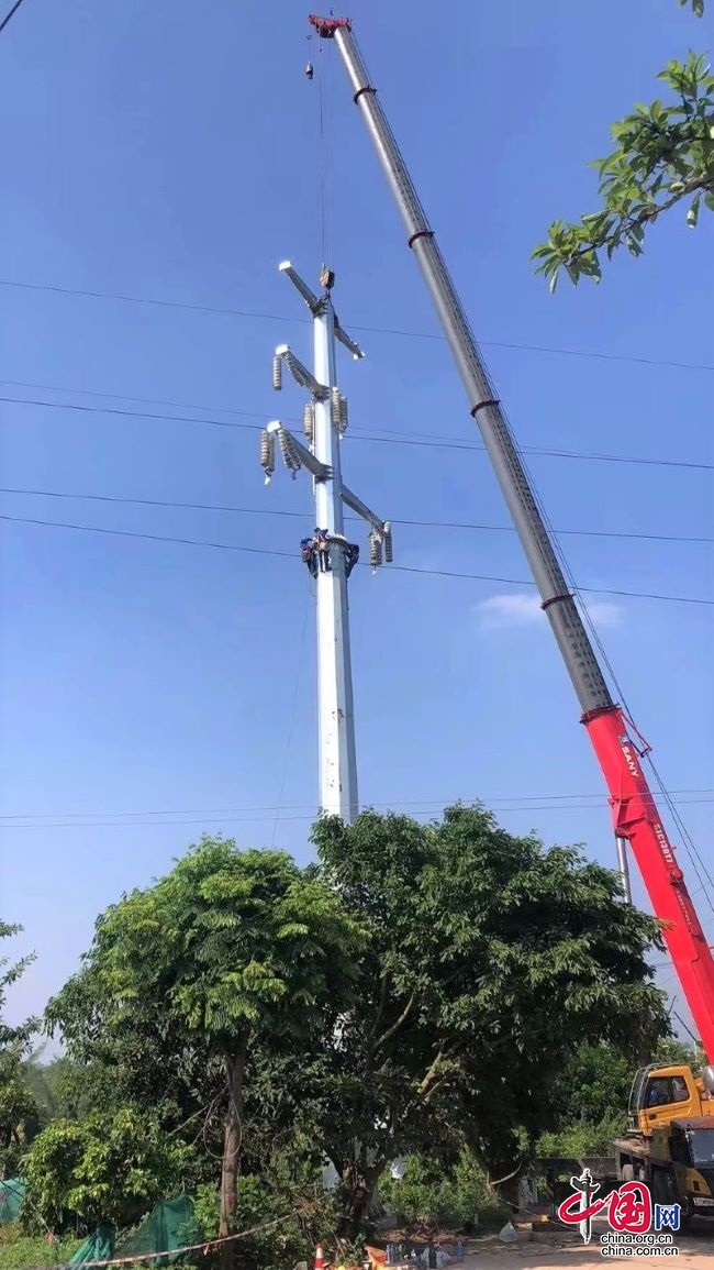 宜賓110千伏四川時代1號變電站“落地” 賦能千億鋰電基地建設