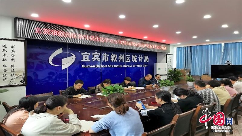 宜宾市叙州区统计局传达学习党风廉政建设工作会议精神