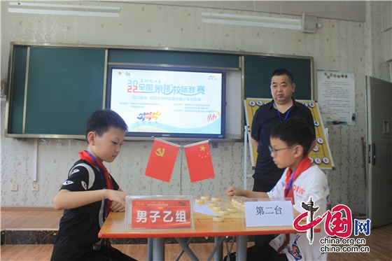 2022年全國象棋校級聯賽四川賽區雎水鎮小學分區賽在綿陽雎水鎮小學舉行
