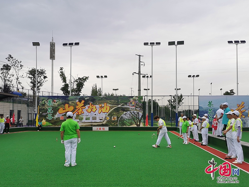 自贡市第十一届老年人运动会门球比赛在荣县举行