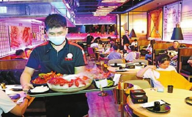 上海有序开放堂食