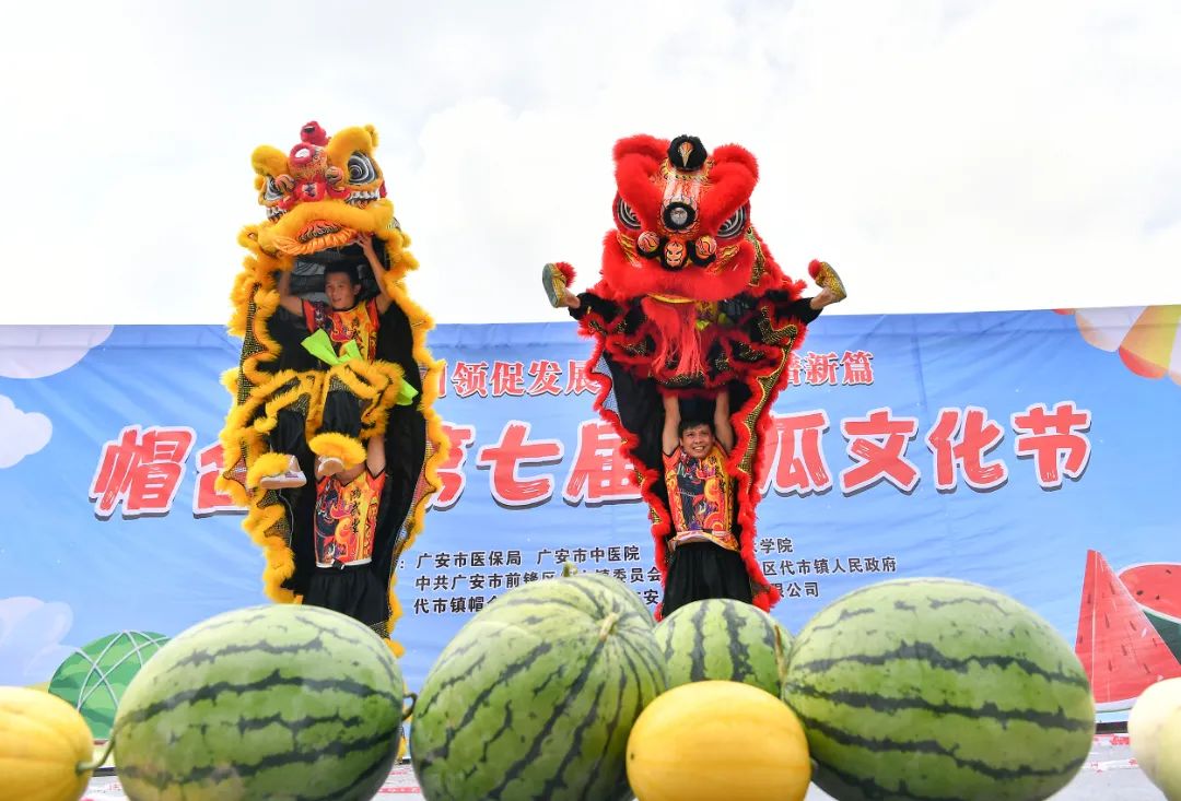 清凉来袭！前锋区代市镇帽合村的西瓜熟了，邀你一起“瓜”分快乐