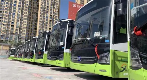 广前线投入使用30辆纯电动公交车