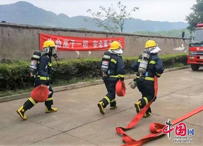 江安县开展安全生产和突发环境事件应急演练 助力民营企业安全发展