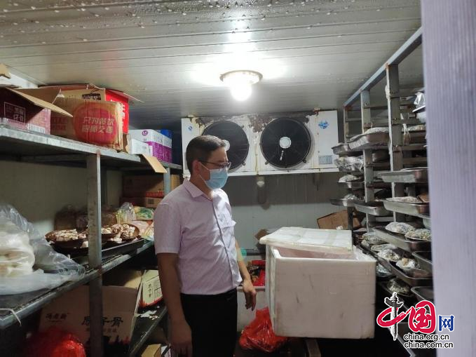绵竹市市场监管局开展进口冷链食品疫情防控督查