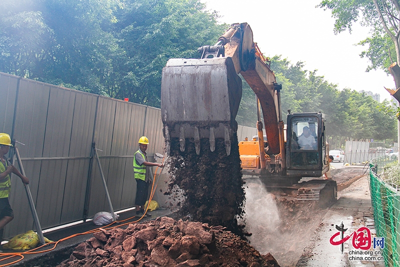 自贡市沿滩区加速推进S206片区防洪排涝及雨污分流项目建设