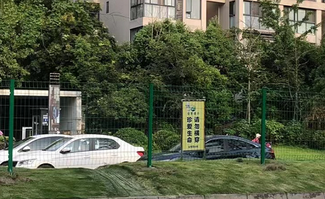 成都青羊区：“隔离”不文明行为筑起行路“安全网”