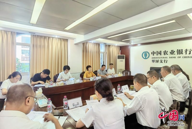 翠屏区政协副主席、区工商联主席罗敏带队调研走访重点金融企业