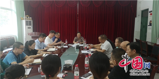 綿陽江油市勝利街小學召開2022年秋季開學行政會