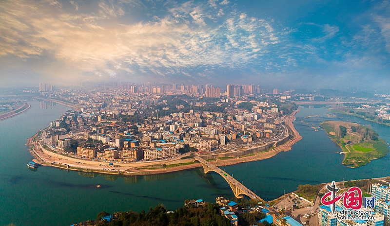 千年走来的后起之秀丨自贡市富顺县致力打造四川高品质生活宜居滨江之城