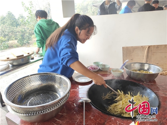 绵阳市安州区塔水镇初级中学开展厨艺抗“疫”活动