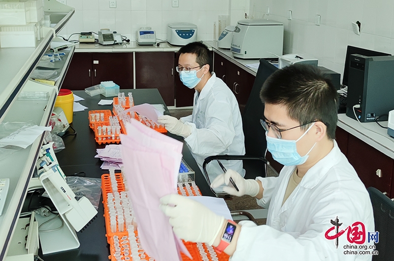 自贡市大安区开展重大动物疫病监测工作