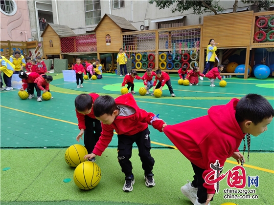 勞動最光榮 綿陽市文昌一幼舉行幼兒運動會