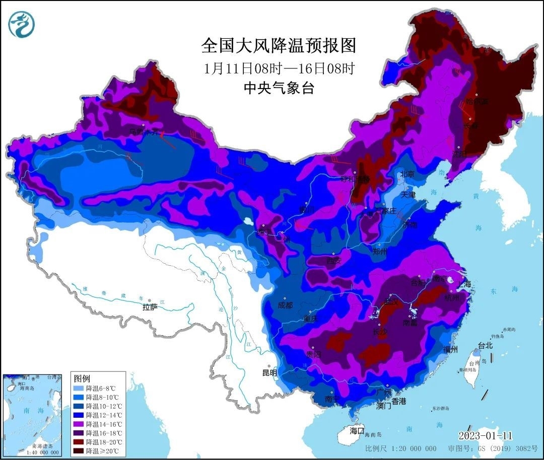 冷空气明晚到！成都最低降至-1℃！