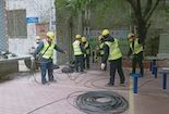 整治“空中蜘蛛網”，內江市市中區打造靚麗“天際線”