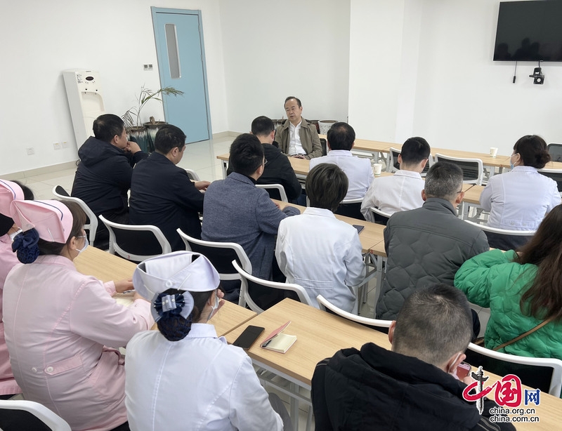 开年即开战 起步即冲刺|南充市中心医院院长彭海涛到江东院区各中心督导工作开展情况