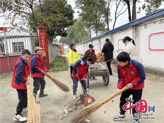 綿陽市安州區秀水三小校園環境綜合提質在行動