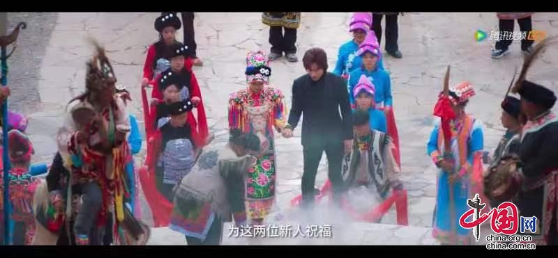 《夏花》大结局带火茂县古羌城和羌族传统婚礼
