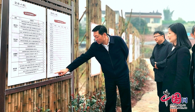 自贡市富顺县委书记杨斌调研现代农业园区建设工作