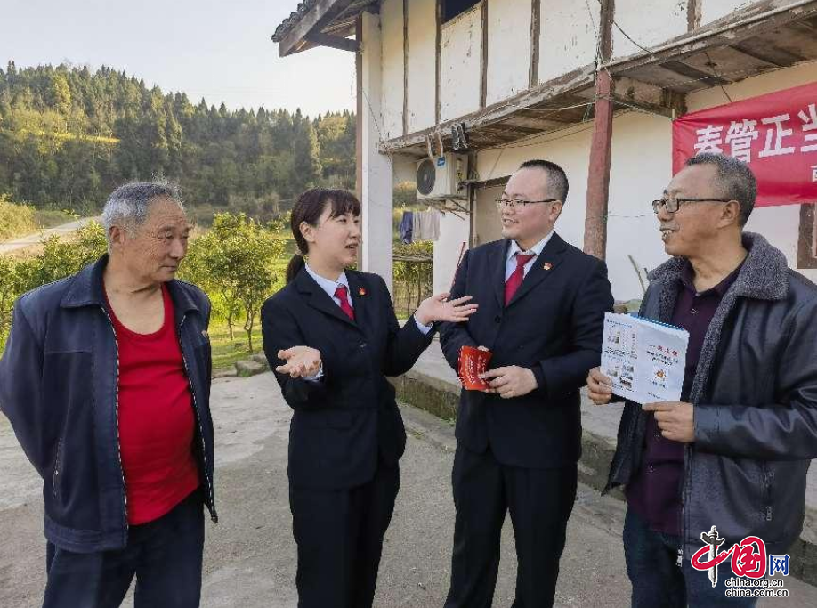 四川西充縣法院開展“春管正當時 ‘陽光果果’來啦”主題活動