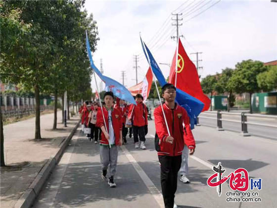 绵阳市沙汀实验中学开展2023年远足踏青活动