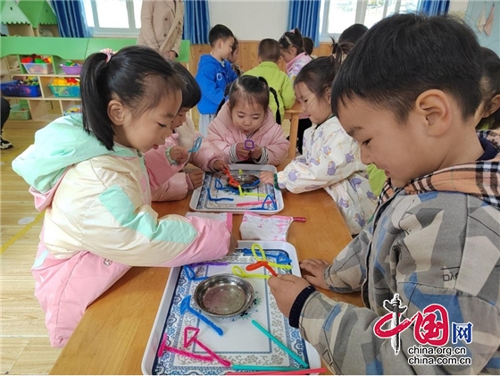 鹽亭縣玉龍幼兒園開展科學領域公開課活動