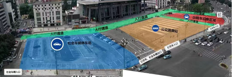 煥然一新|四川南充公安交警支隊組織優化市區兩火車站站前廣場交通受點讚