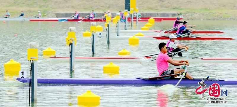 大运“热身”！赛艇项目测试赛在新津举行