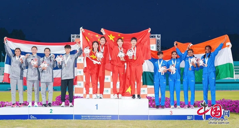 Liu Xiajun wins gold and silver at 20th Asian U20 Athletics Championships