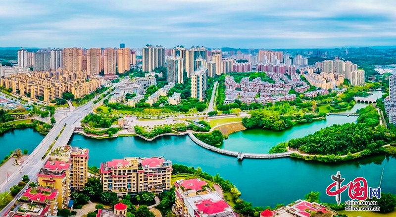 自贡沿滩区：城市蝶变 向美而生
